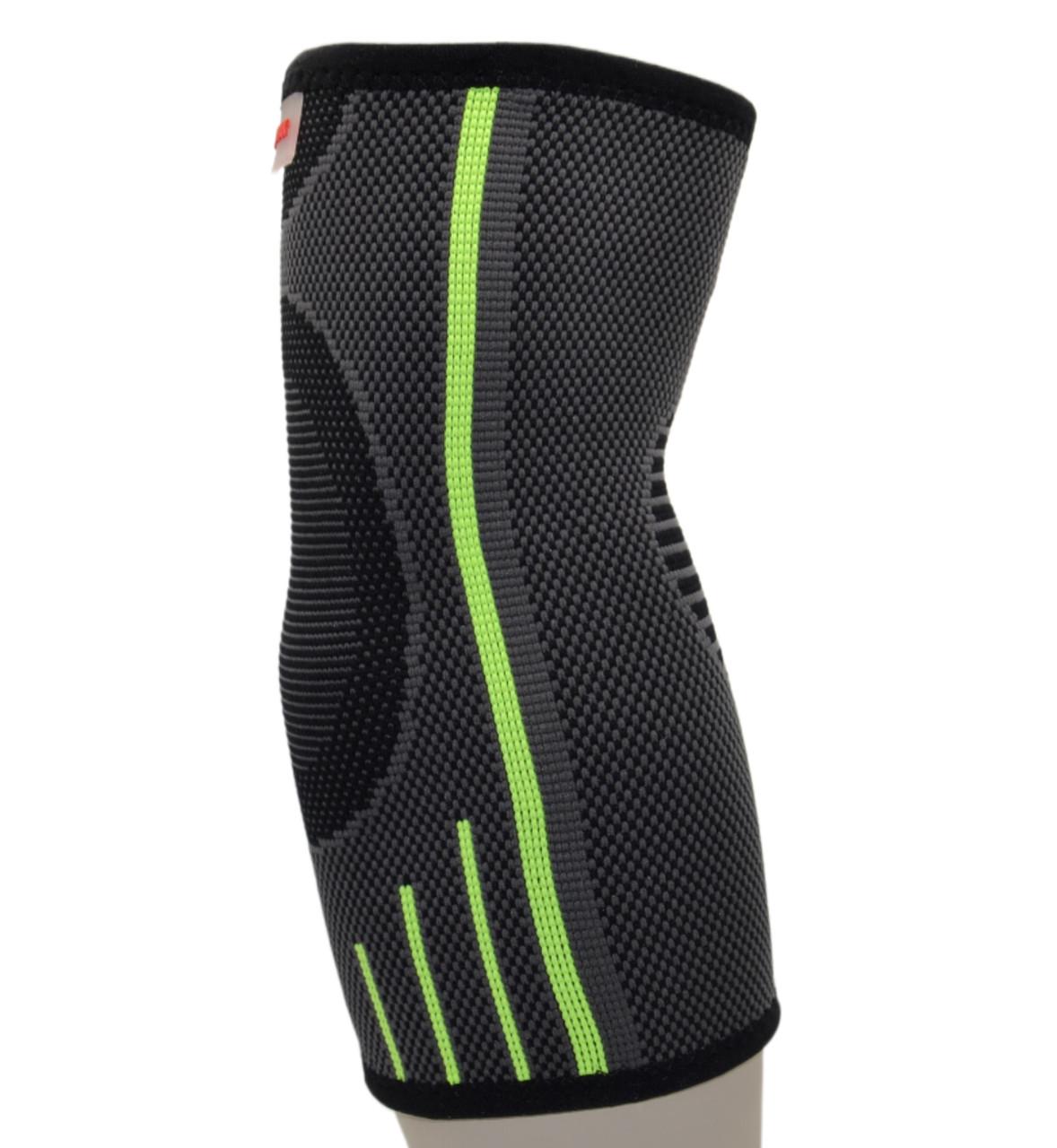 Налокітник компресійний MadMax MFA-283 3D Compressive elbow support S Dark Grey/Neon Green (27343101) - фото 9 Налокітник компресійний MadMax MFA-283 3D Compressive elbow support S Dark Grey/Neon Green (27343101) - фото 9