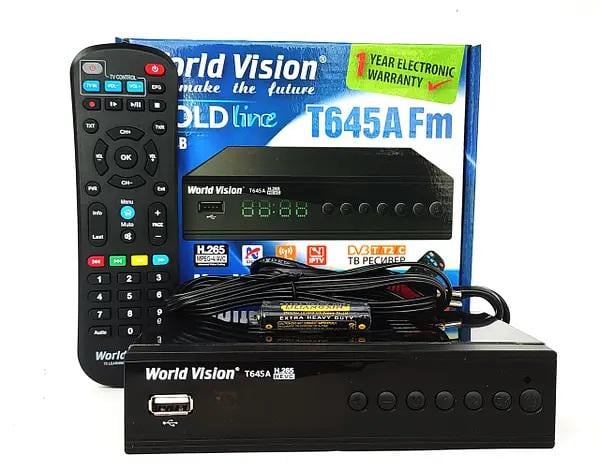 Тюнер Т2 World Vision T645A FM (18828988)