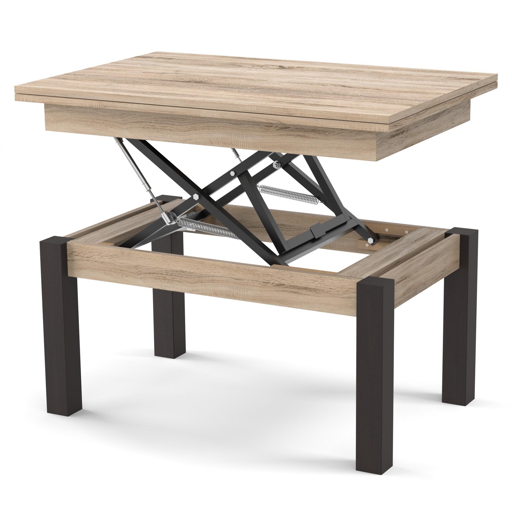 Стол-трансформер БАТТЕРФЛАЙ Дуб сонома/Венге (960231) Стол-трансформер БАТТЕРФЛАЙ Дуб сонома/Венге (960231)