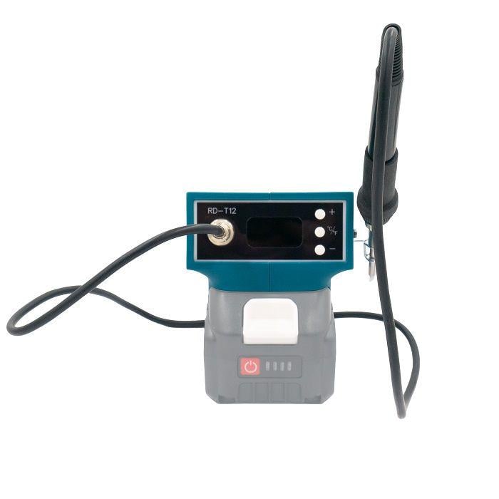 Паяльник аккумуляторный гибридный PROFI-TEC 20/220В RD-T12 без аккумуляторов и зарядного (005943) - фото 3