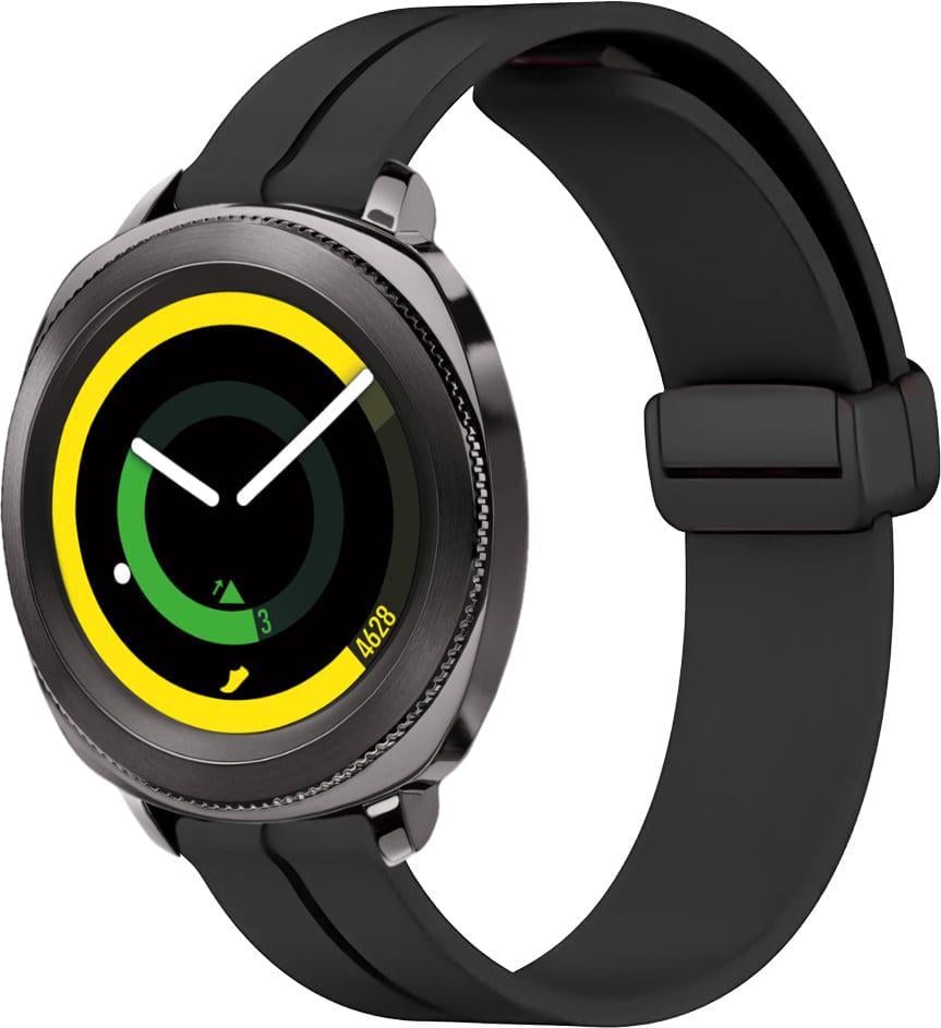 Ремешок силиконовый Rysta для Samsung Gear Sport Black (41687-2B)