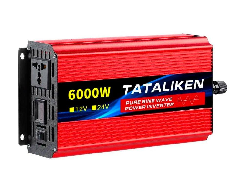 Перетворювач напруги Tataliken 6000W 12V на 220V з чистим синусом (2303700559) - фото 1 Перетворювач напруги Tataliken 6000W 12V на 220V з чистим синусом (2303700559) - фото 1