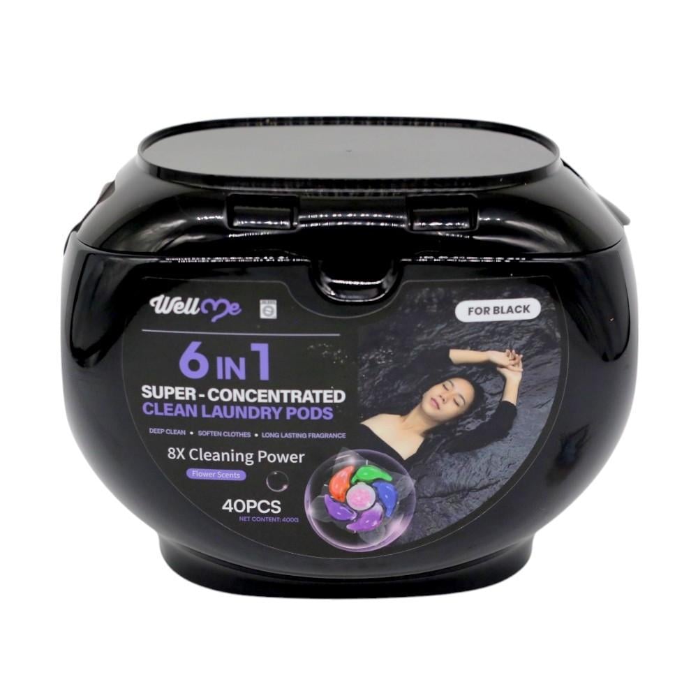 Капсулы для стирки Black WellMe 6в1 40 шт. (НФ-00008413)