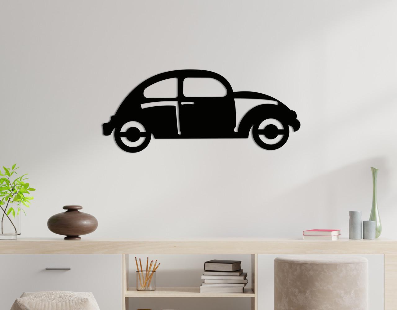 Декоративное панно на стену Upwood Decor Car 2 37,8х90 см Black (1578307872)