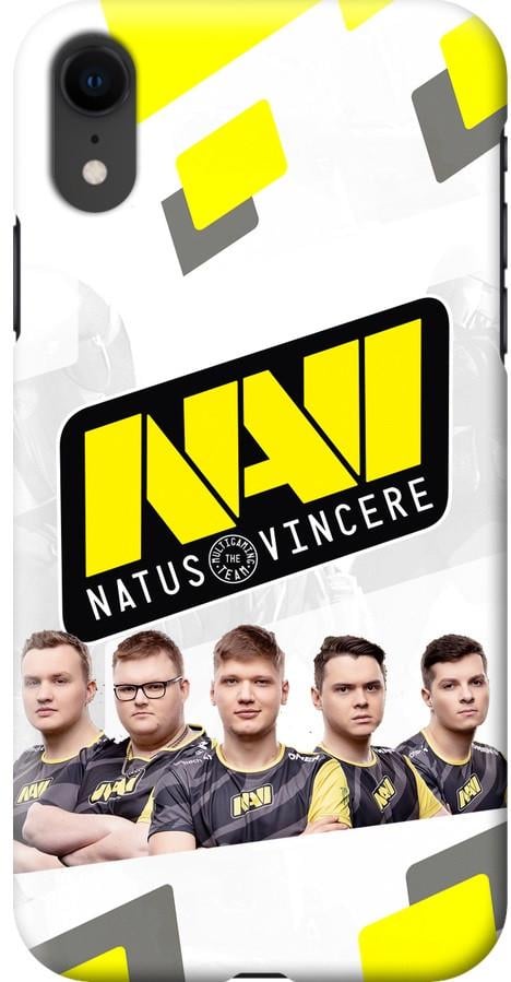 Чехол силиконовый FTS для Apple iPhone Xr Natus Vincere 2020 (600049ZAR)