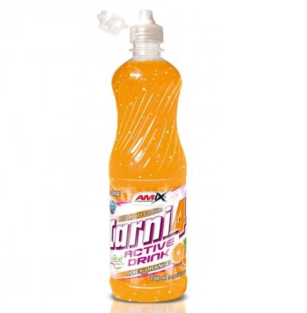 Жиросжигатель для спорта Amix Nutrition Carni4 Active drink 700 ml Juicy Orange