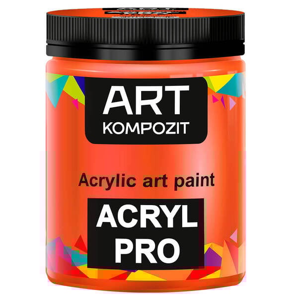 Акриловая краска ART Kompozit 062 430 мл Кадмий оранжевый (KT062) - фото 1 Акриловая краска ART Kompozit 062 430 мл Кадмий оранжевый (KT062) - фото 1