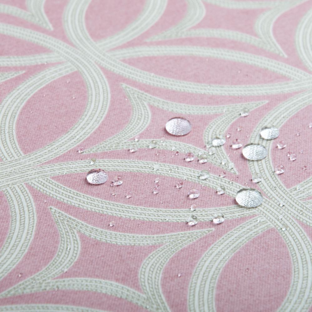 Тканина декоративна Візерунок бавовна з водовідштовхувальним просоченням Пудра (22685)