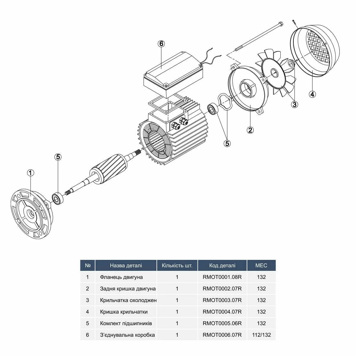 Насос Hayward HCP111003E KTB1000 T2,B IE3 380 В 108 м3/год 10 HP - фото 5