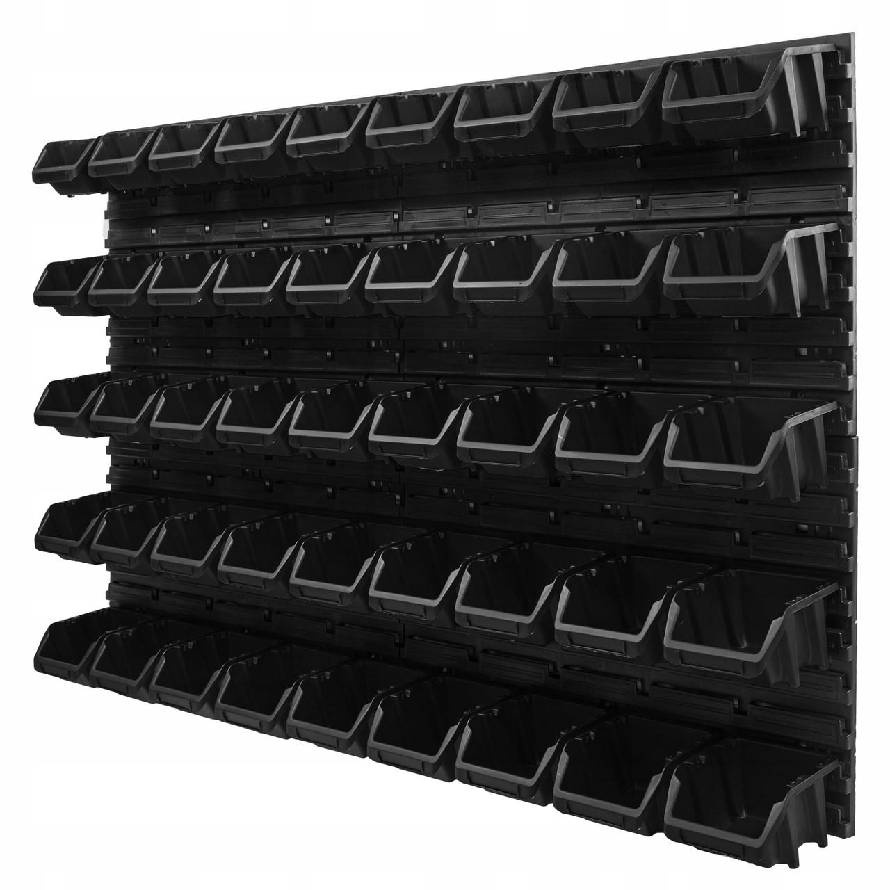 Панель с лотками контейнерами Kistenberg 45 шт. 115х78 см (MIX583)