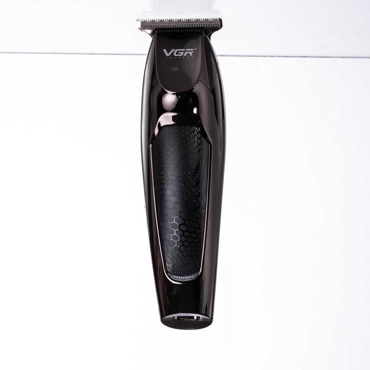 Машинка для стрижки волос VGR V-030 беспроводная Черный (7355) - фото 2 Машинка для стрижки волос VGR V-030 беспроводная Черный (7355) - фото 2