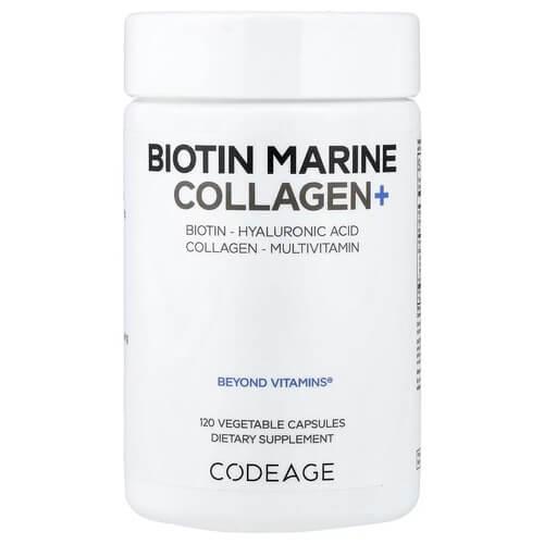 Коллаген Codeage Biotin Marine Collagen+ 120 Capsules (AGE-00857)