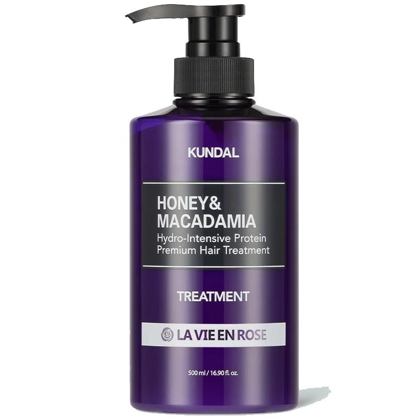 Кондиционер питательный Kundal Honey & Macadamia Protein Hair Treatment La Vie En Rose 500 мл (8809693251728)