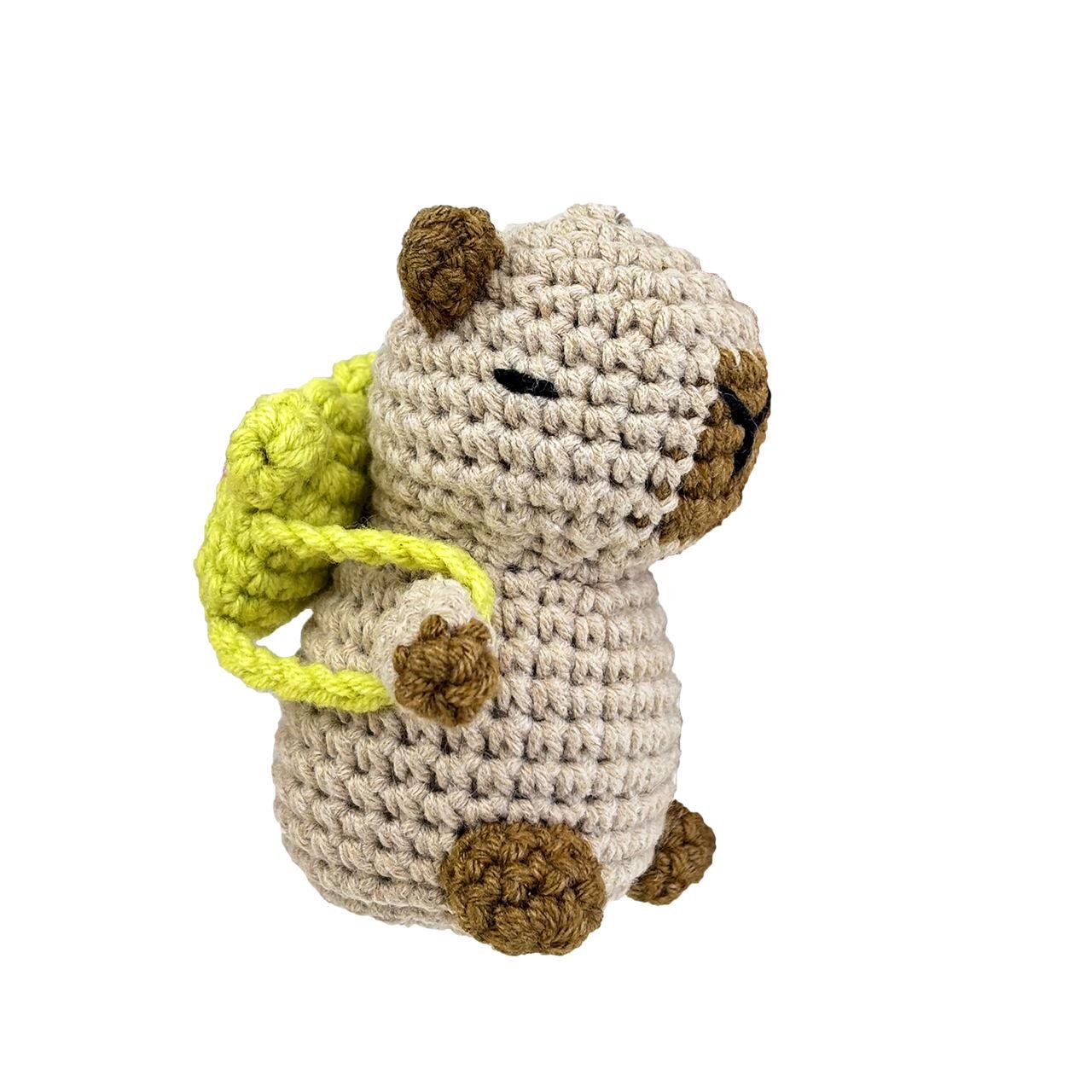 Набор для вязания крючком Капибара 0004 Бежевый/Коричневый (161927) Набор для вязания крючком Капибара 0004 Бежевый/Коричневый (161927)