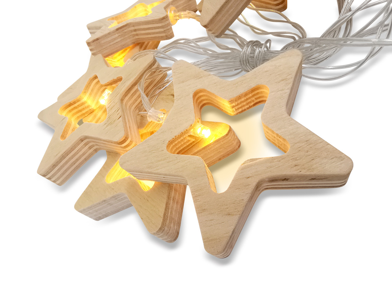 Гірлянда світлодіодна Ltl Зірочки 1,8 м Handmade - фото 4 Гірлянда світлодіодна Ltl Зірочки 1,8 м Handmade - фото 4