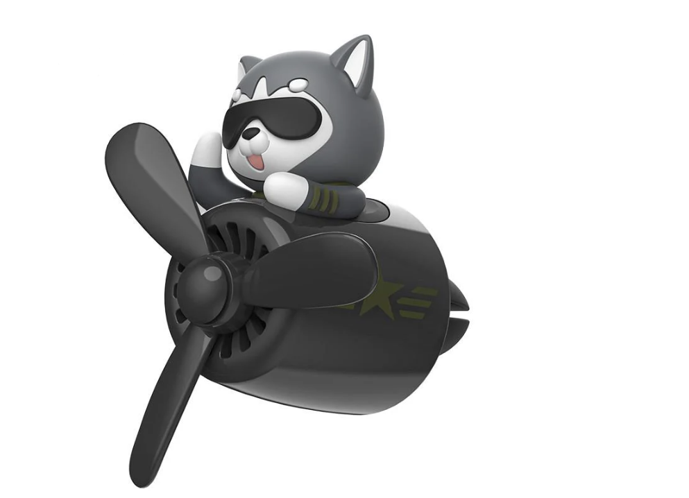 Ароматизатор для авто на решітку обдуву з лопатями Хаскі пілот - фото 1 Ароматизатор для авто на решітку обдуву з лопатями Хаскі пілот - фото 1