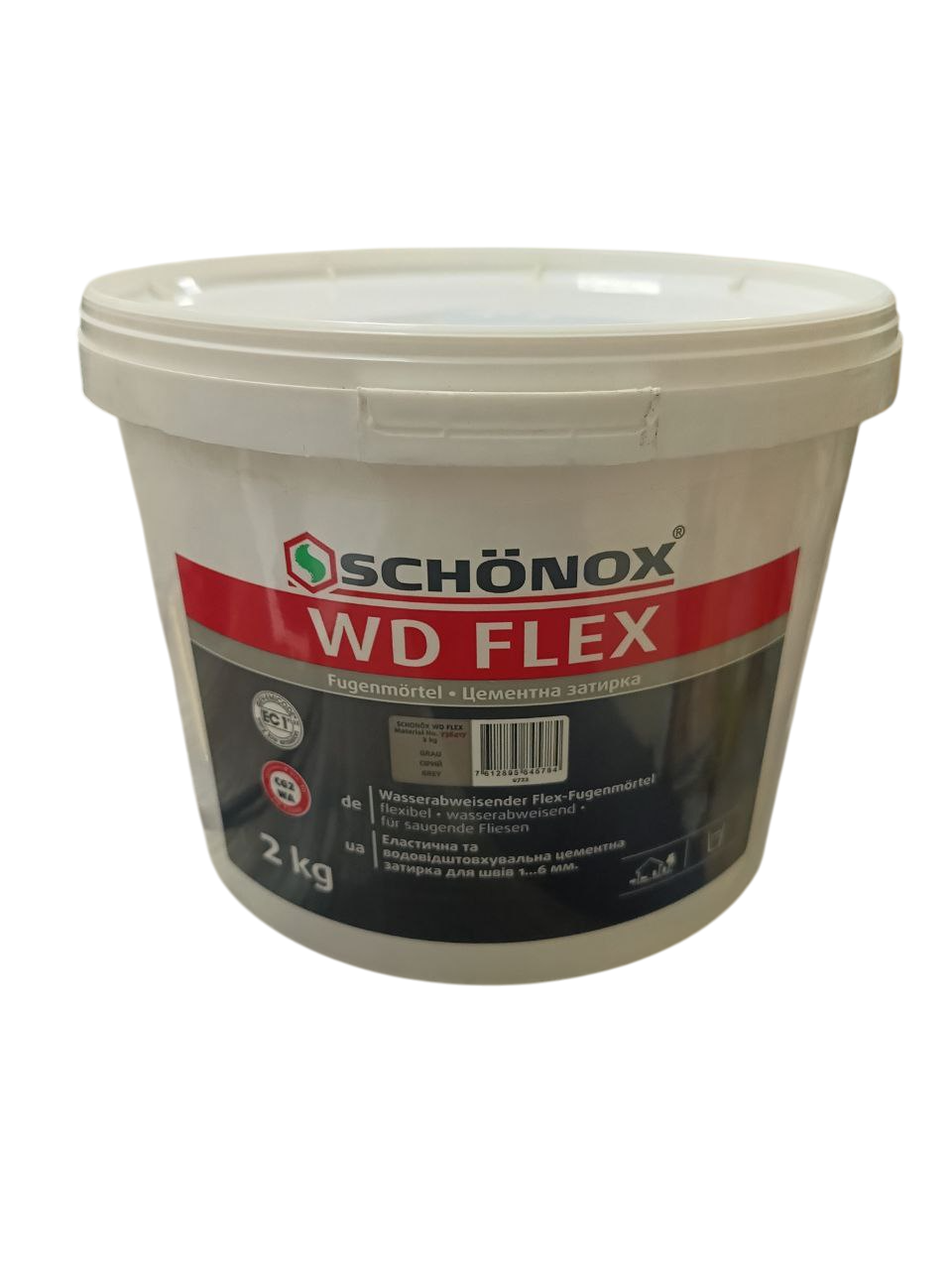 Затирка SCHONOX WD Flex 2 кг Серый (736417)