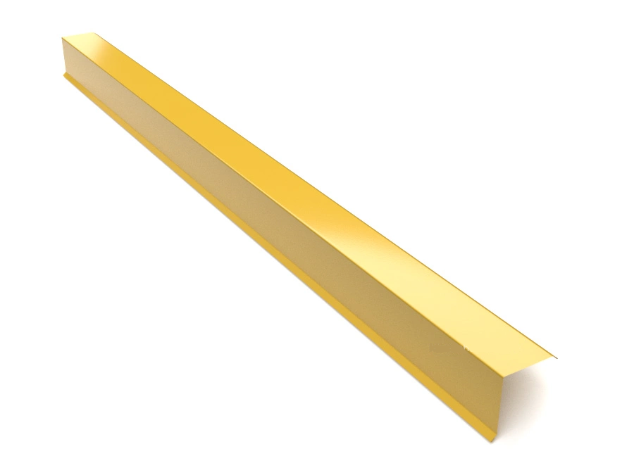 Планка торцевая 2 м RAL1003 глянцевый (9416193) - фото 1 Планка торцевая 2 м RAL1003 глянцевый (9416193) - фото 1