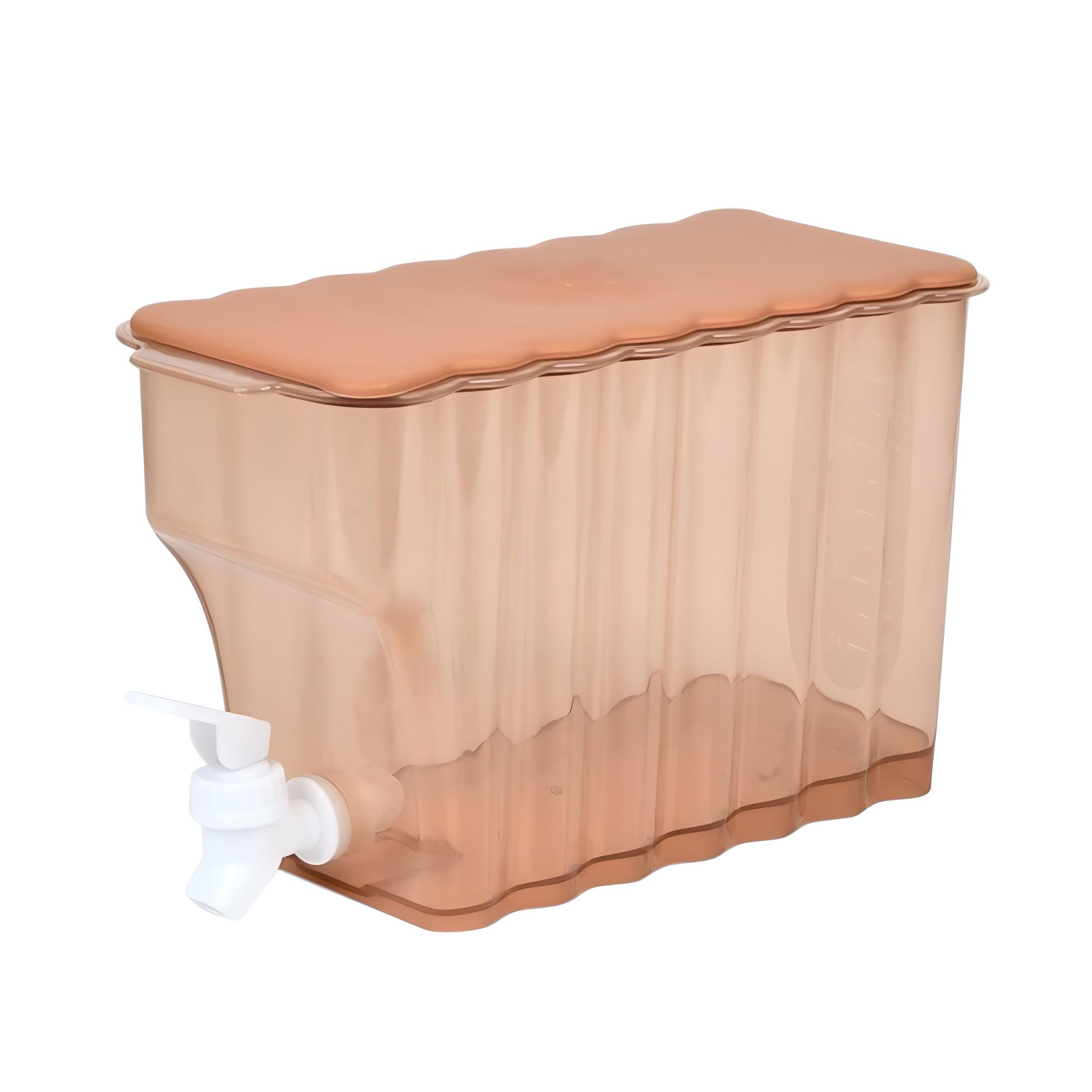 Лимонадник пластиковый Stenson R93059 3,5 л Персиковый (27317062)