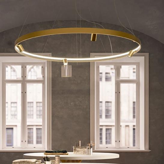 Люстра LED Ring D74 Gold