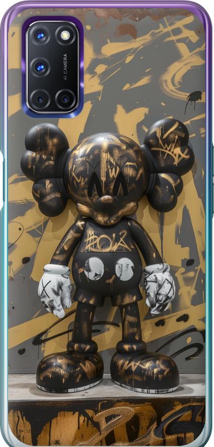 Чехол на Oppo A72 Bronze kaws (6097u-2011-42517)