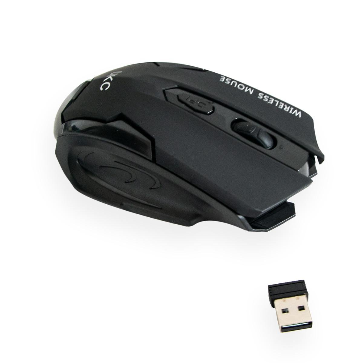 Мышь беспроводная UKC Wireless Mouse art-5590 компьютерная для ноутбука Черный (1009355-Black) - фото 4