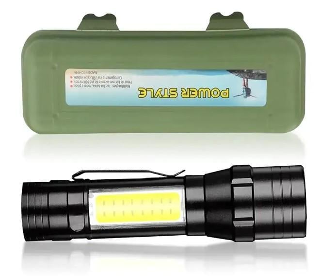 Ліхтар ручний Bailong X-Balog BL-T6-19 LED акумуляторний (6588853) - фото 5