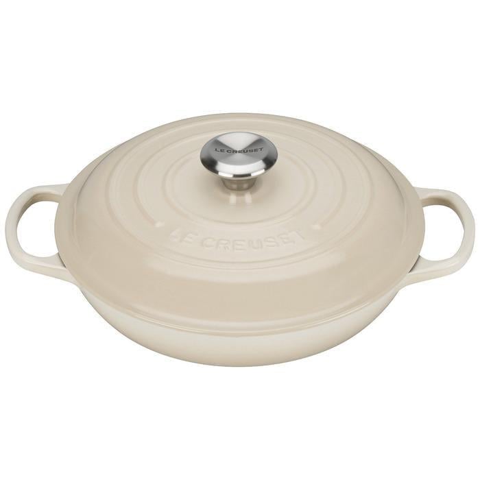 Сковорода-жаровня Le Creuset чавунна 26 см Бежевий (2473021)