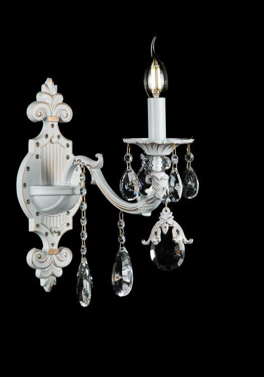 Бра свеча Ray B30310/1 WT+GD (IR005207)