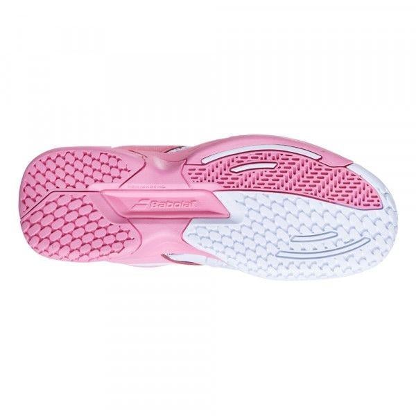 Кросівки дитячі Babolat Propulse all court junior р. 36,5 White/Geranium pink (32S20478/1040 36.5) - фото 3