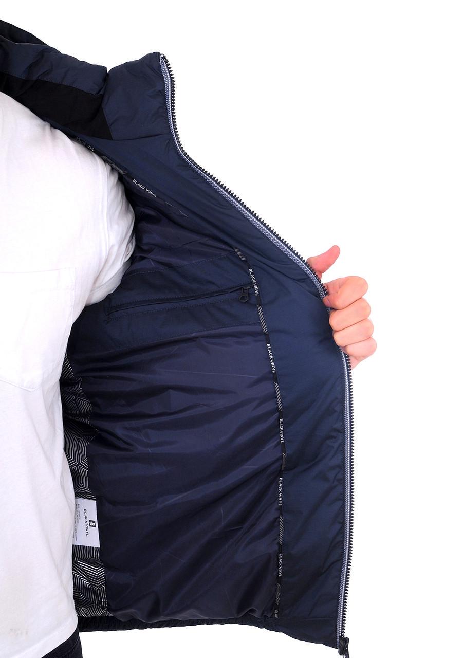 Куртка зимова чоловіча Black Vinyl 23-BC20-1697C Темно-синій (BC20-1697C_35_64) - фото 5 Куртка зимова чоловіча Black Vinyl 23-BC20-1697C Темно-синій (BC20-1697C_35_64) - фото 5