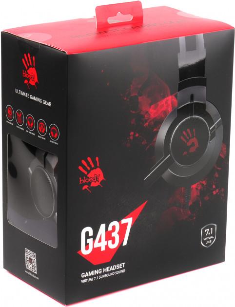 Навушники A4tech Bloody G437 Black - фото 4