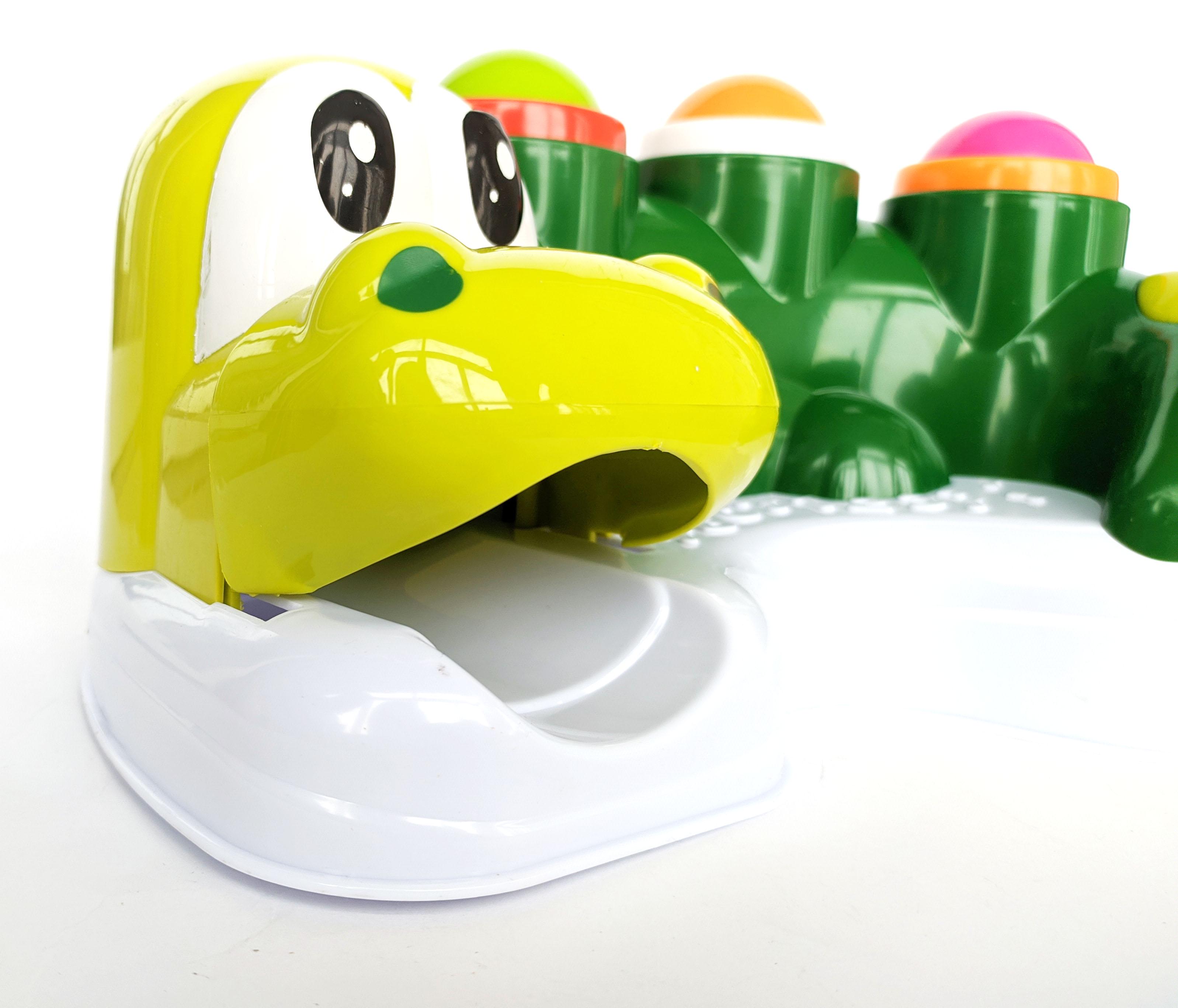 Стучалка-сортер Jia Yu Toys 29 см развивающая в виде крокодильчика (91878) - фото 7