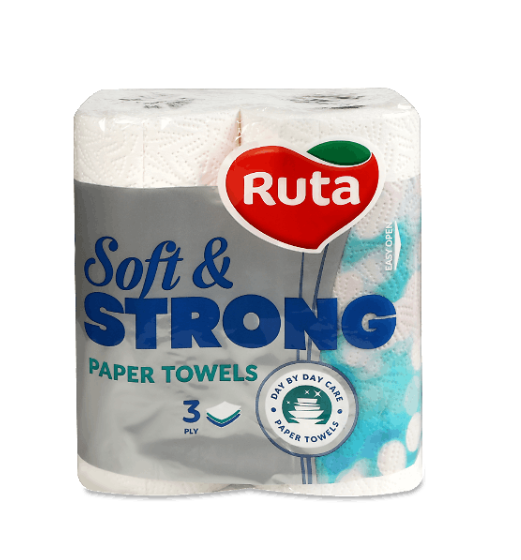 Папірний рушник Ruta Soft Strong 2 рулони