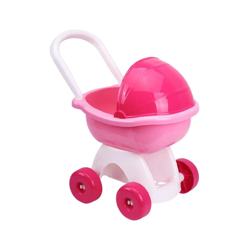 Візочок ігровий для ляльок Technok Toys 46х48х29 см Pink (117242)