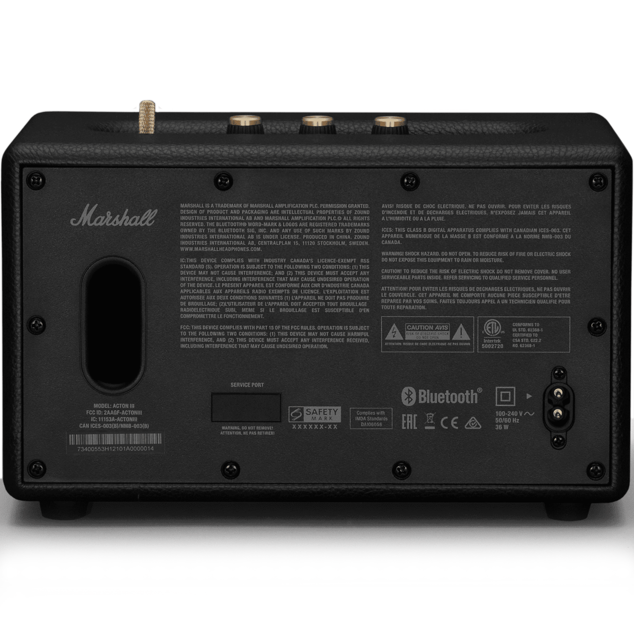 Колонка Marshall Louder Speaker Acton III Bluetooth стаціонарна універсальна Black - фото 4