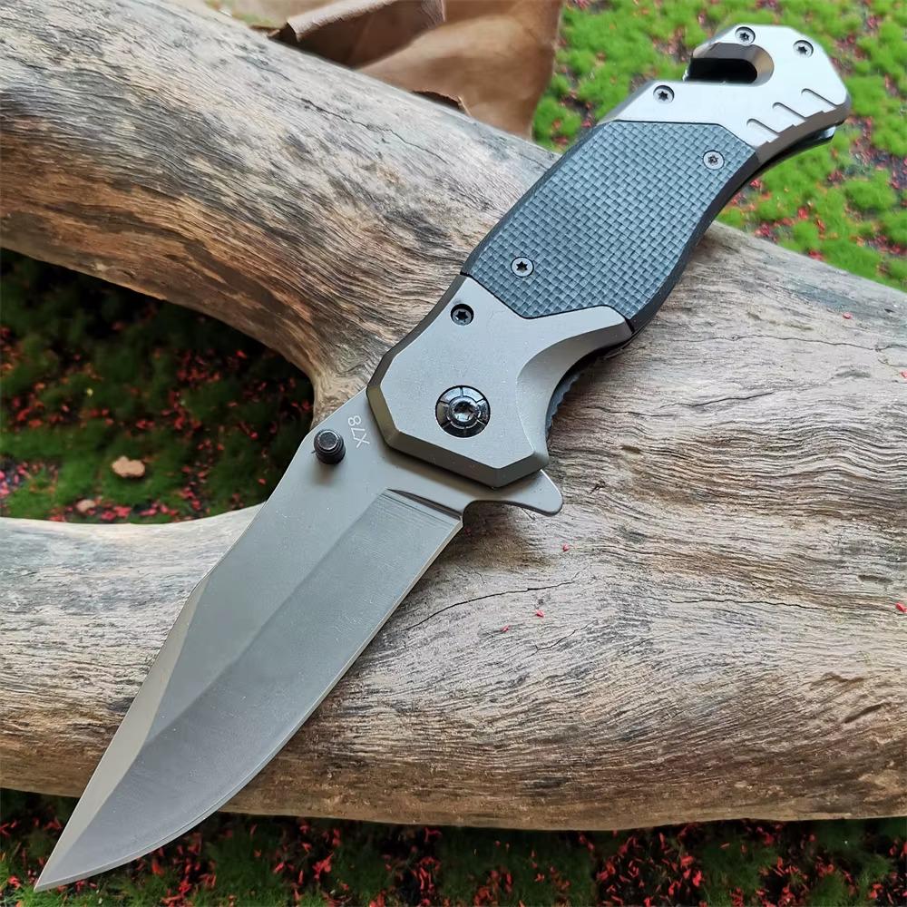 Туристичний ніж Browning X78 складаний з кліпсою склобоєм і стропорізом (X78)