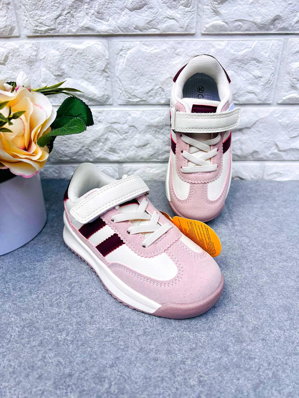 Кроссовки для девочки Clibee 1855 р. 26 16,3 см Розовый