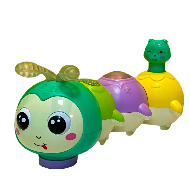 Музична іграшка Гусениця що повзає із підсвіткою та музикою (60)