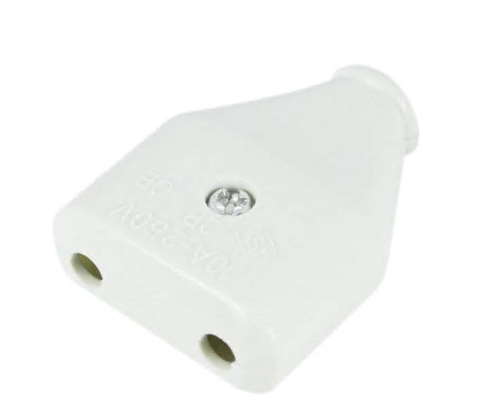 Штепсель плоский Luxel 10061 Білий (27849434)