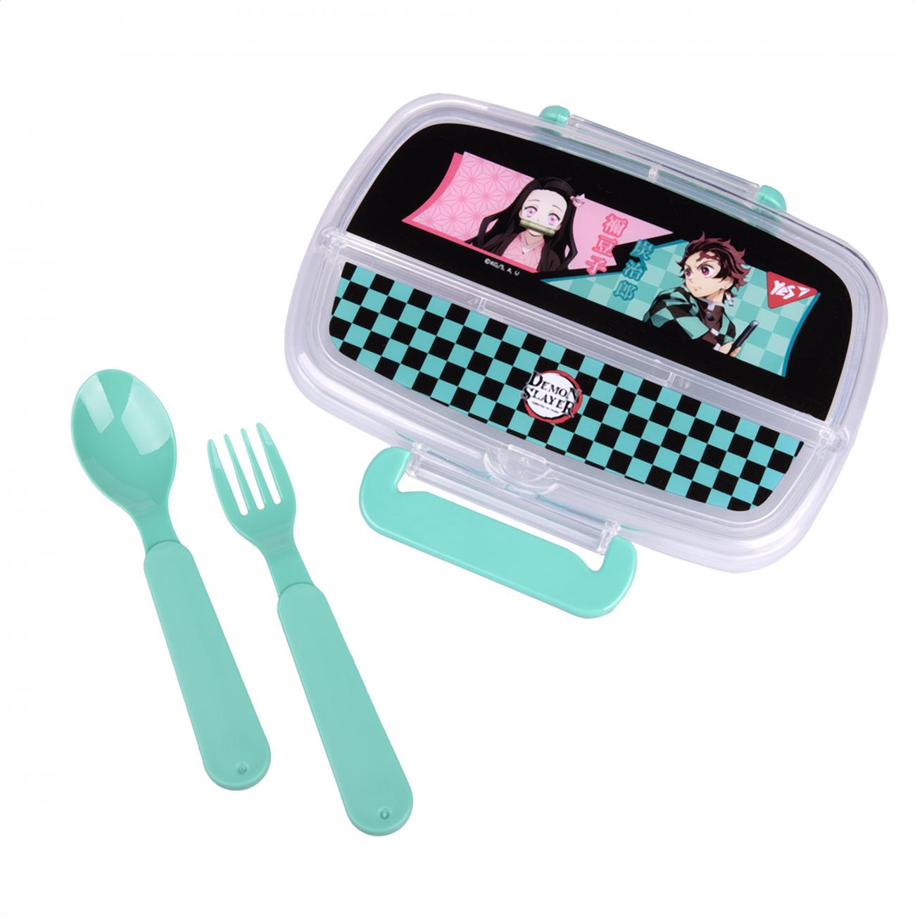 Контейнер Yes Demon Slayer 750 мл із приладами (708275) - фото 4 Контейнер Yes Demon Slayer 750 мл із приладами (708275) - фото 4