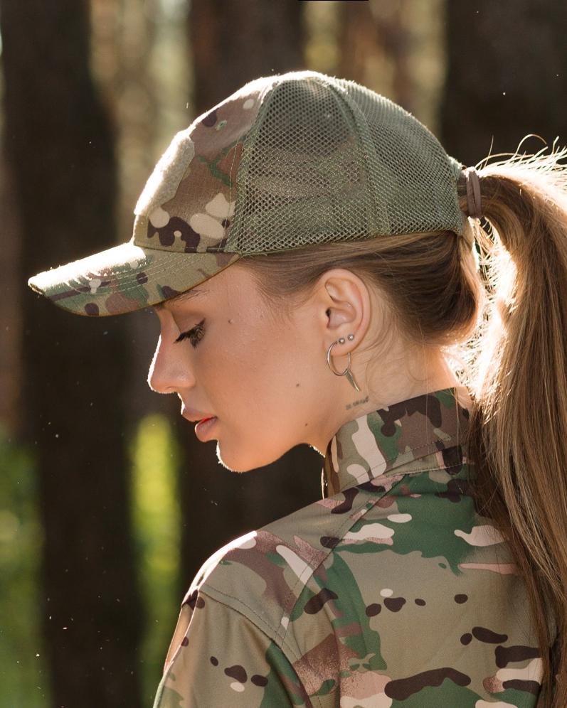 Бейсболка женская Bezet Military Камуфляжный (9223-1)