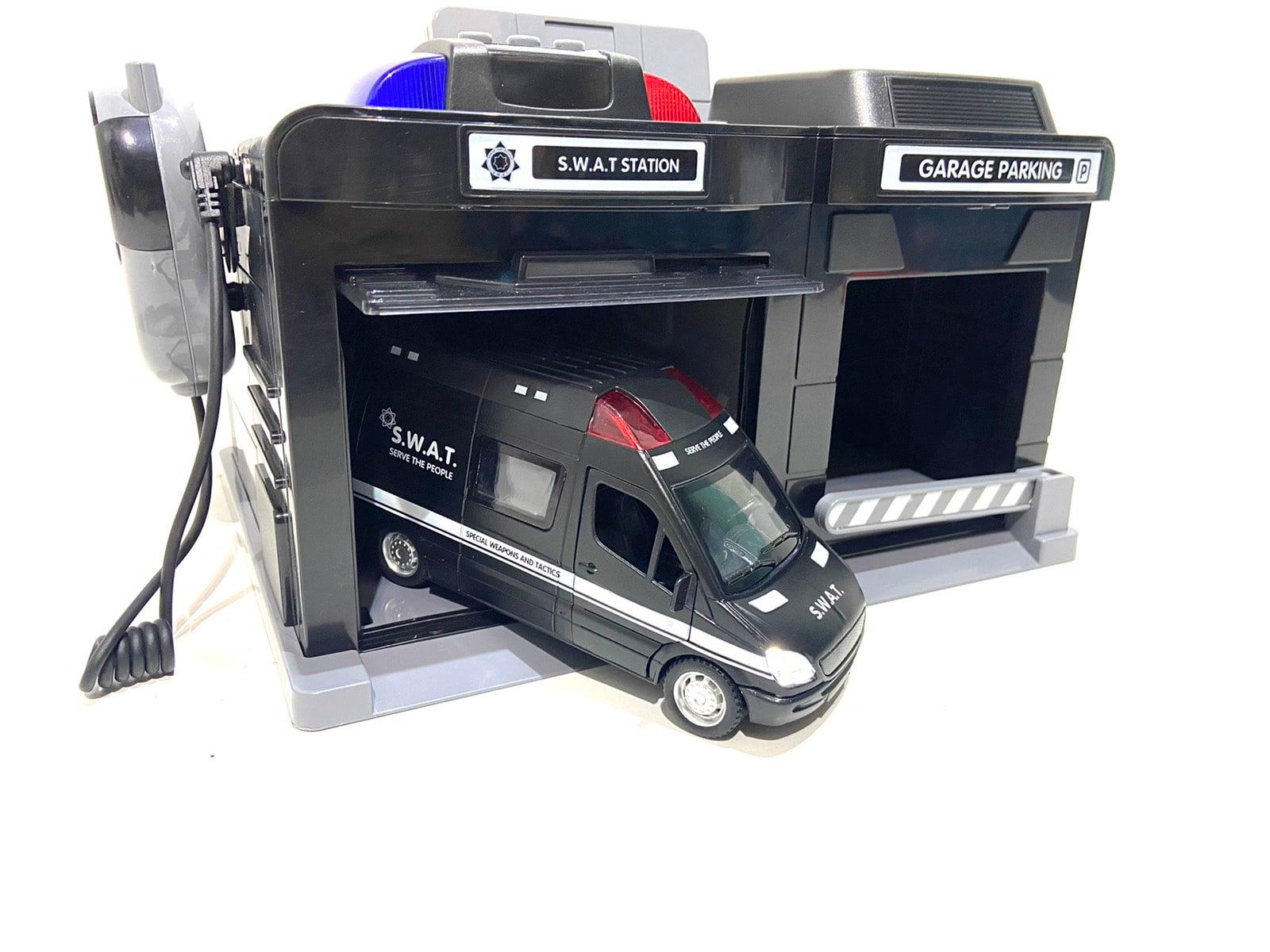 Набор игровой Chengmei Toys Гараж с машинкой Полиция (CLM-558) Набор игровой Chengmei Toys Гараж с машинкой Полиция (CLM-558)