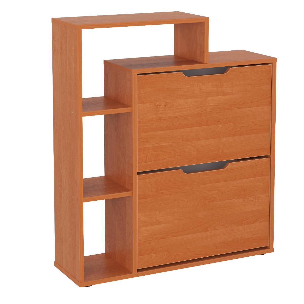 Тумба під взуття Компаніт SC-21 79,1х24х91,5 см Вільха (28429730) - фото 1 Тумба під взуття Компаніт SC-21 79,1х24х91,5 см Вільха (28429730) - фото 1