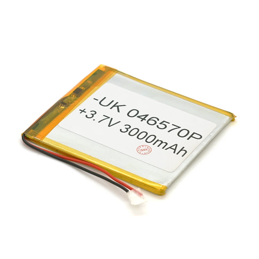 Аккумулятор литий-полимерный Voltronic 4x65x70 мм Li-ion 3,7V 3000 мАч для телефонов и планшетов питания (6874)