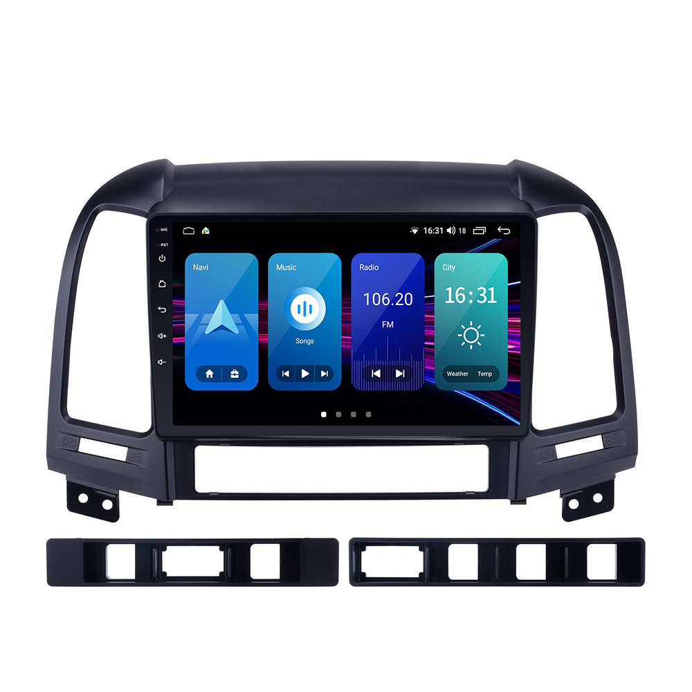 Автомагнитола штатная Torssen NF9 для Hyundai Santa Fe 2006-2012 г. Carplay 2/32Gb 9" (202270719)