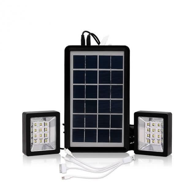 Прожектор LED EP-05 2 шт. с солнечной панелью 6V 3W (29095356) - фото 4