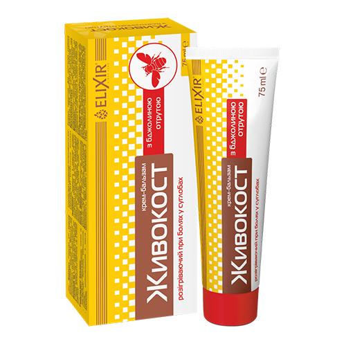 Крем-бальзам Elixir Окопник с пчелиным ядом 75 мл (1004686344)
