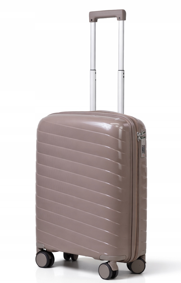 Валіза поліпропілен TSA VINCI PP280 S Кавовий (34113113)