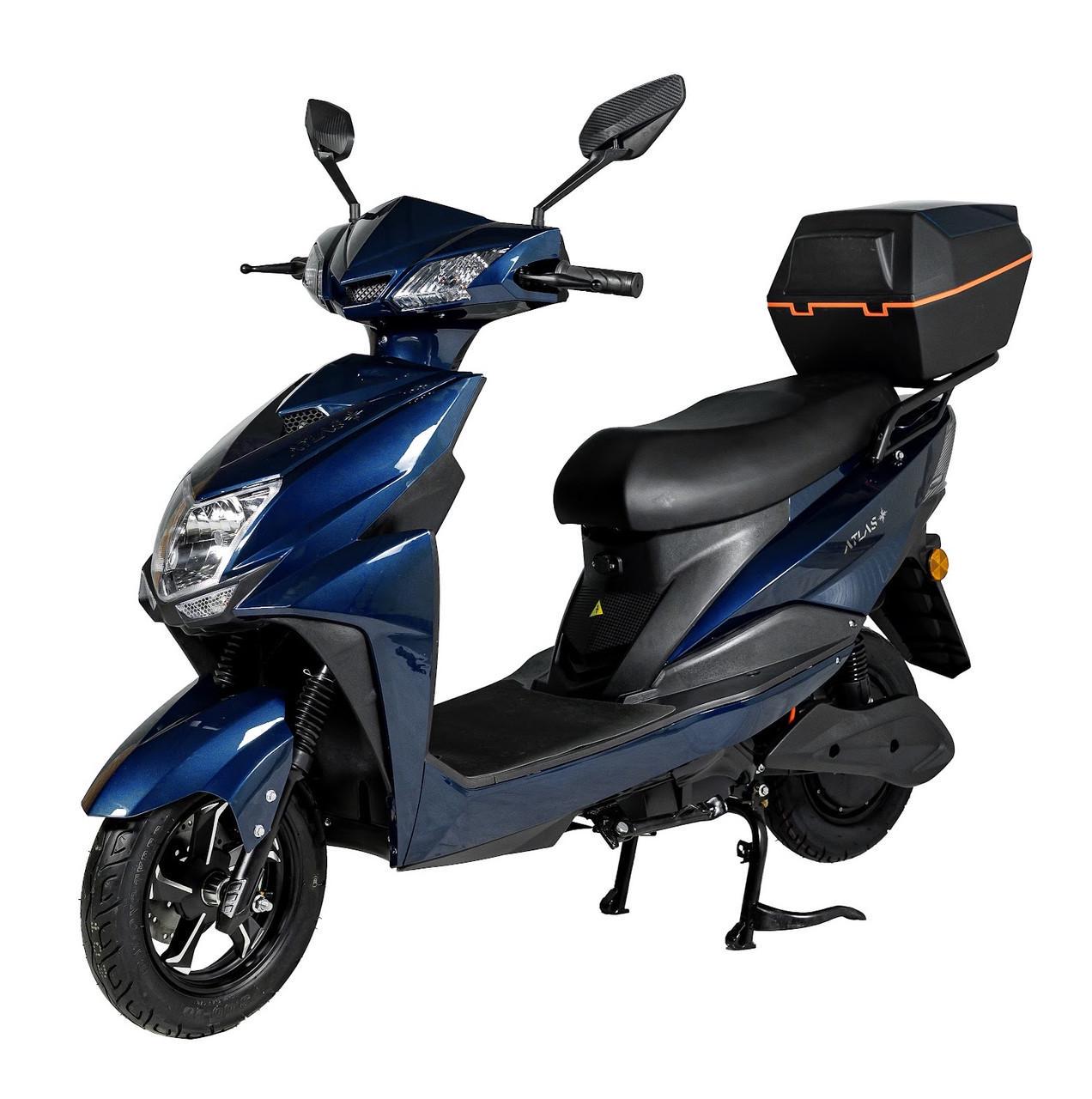 Электроскутер ATLAS Falcon 1500W Box Cyan Blue (3077)